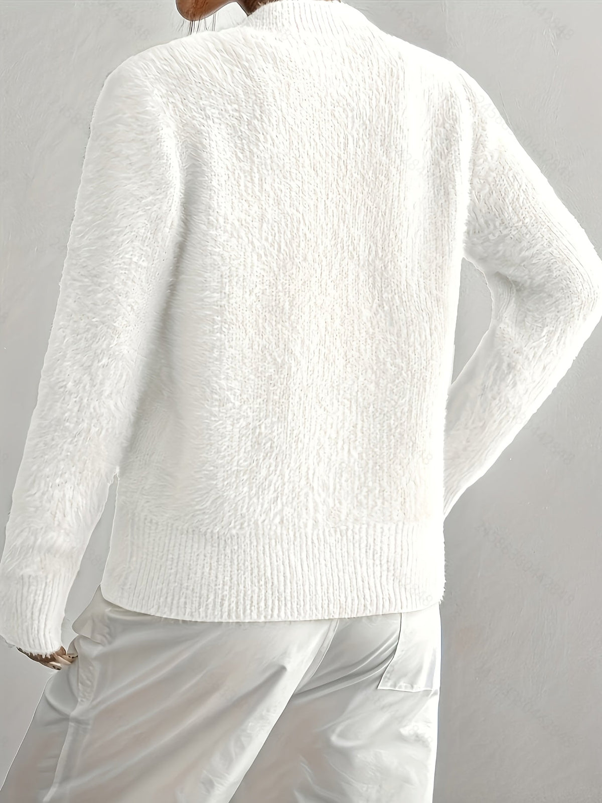 Lucinda - Women's Textured Button-Front Cardigan