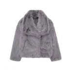 Marcella - Women's Oversized Faux Fur Jacket