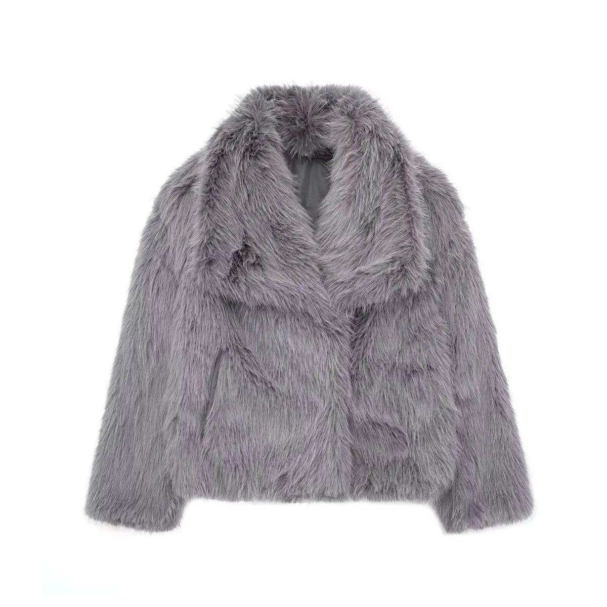 Marcella - Women's Oversized Faux Fur Jacket