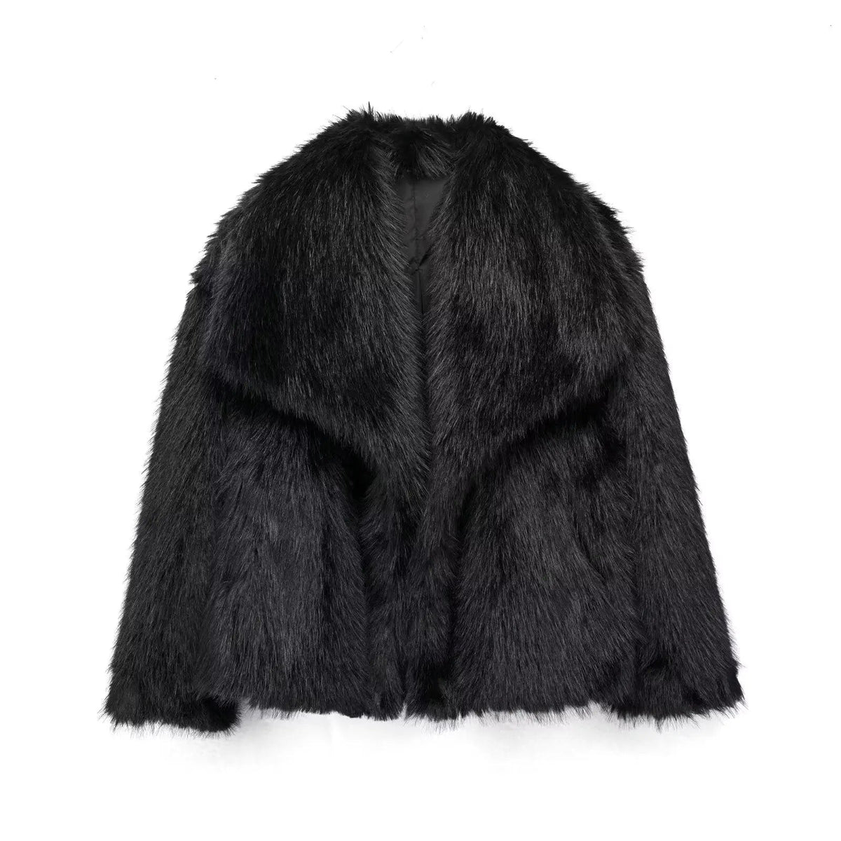 Marcella - Women's Oversized Faux Fur Jacket