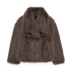 Marcella - Women's Oversized Faux Fur Jacket