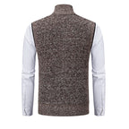 Marcus - Men's Full-Zip Wool-Blend Vest