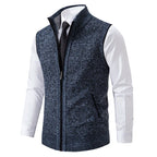 Marcus - Men's Full-Zip Wool-Blend Vest