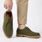 Marcus - Men's Suede Moc Toe Wallabee Shoes