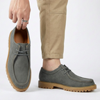 Marcus - Men's Suede Moc Toe Wallabee Shoes