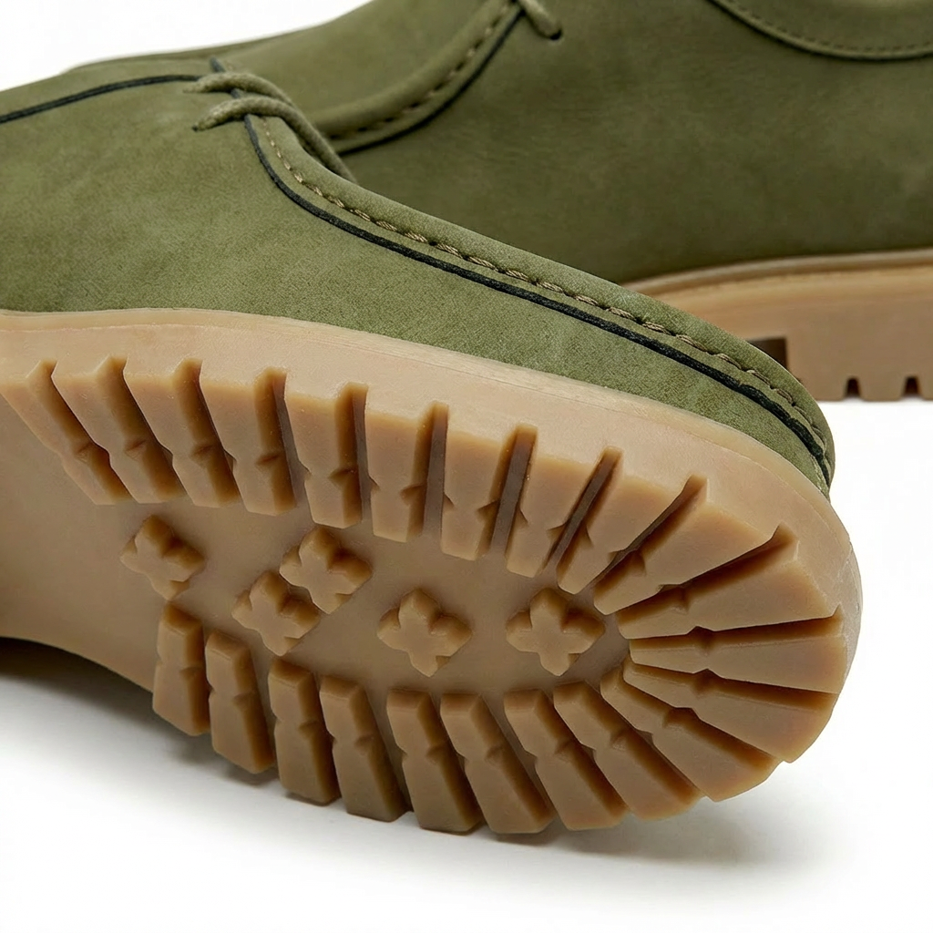 Marcus - Men's Suede Moc Toe Wallabee Shoes