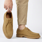 Marcus - Men's Suede Moc Toe Wallabee Shoes