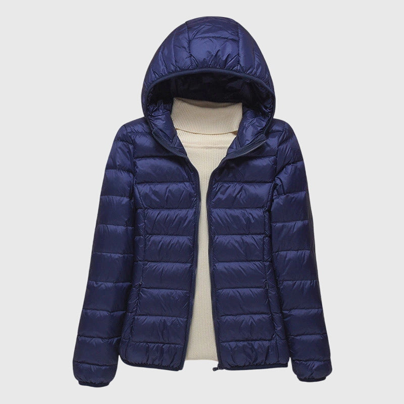 Marguerite - Women's Quilted Hooded Puffer Jacket