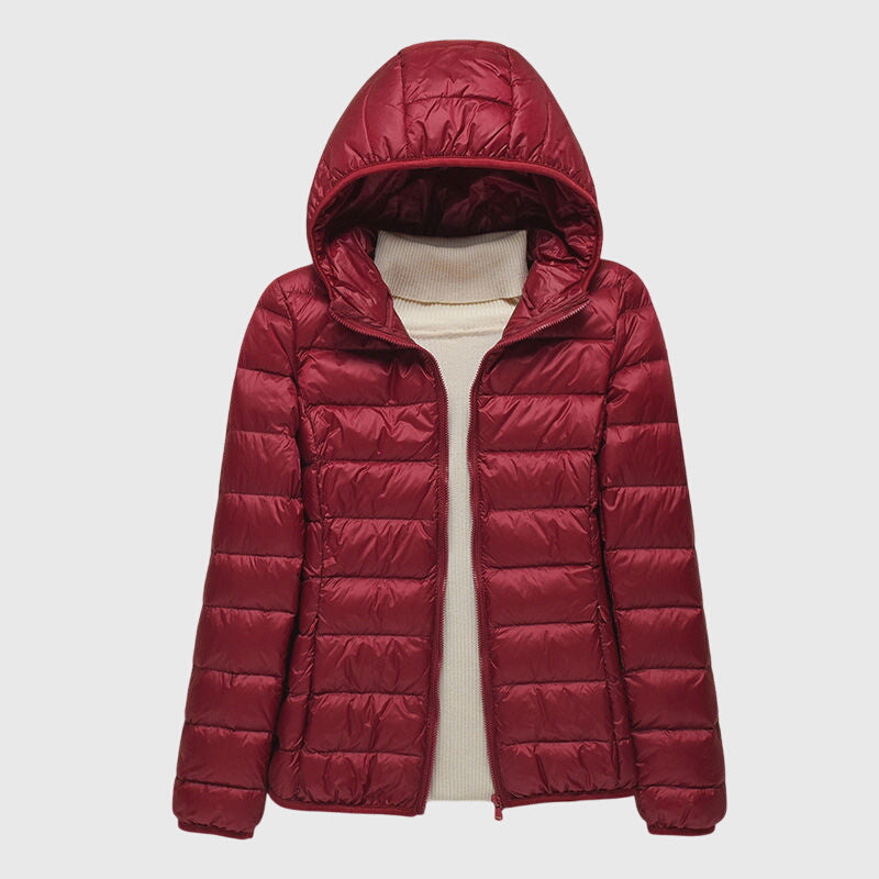 Marguerite - Women's Quilted Hooded Puffer Jacket