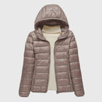 Marguerite - Women's Quilted Hooded Puffer Jacket