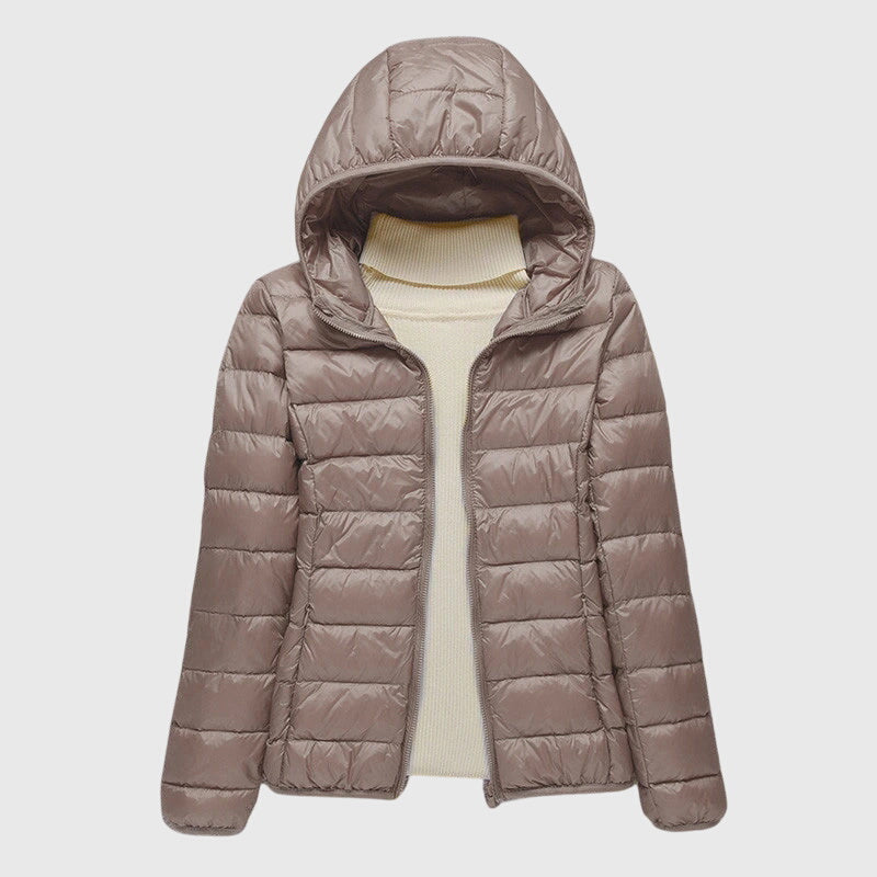 Marguerite - Women's Quilted Hooded Puffer Jacket