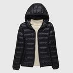 Marguerite - Women's Quilted Hooded Puffer Jacket