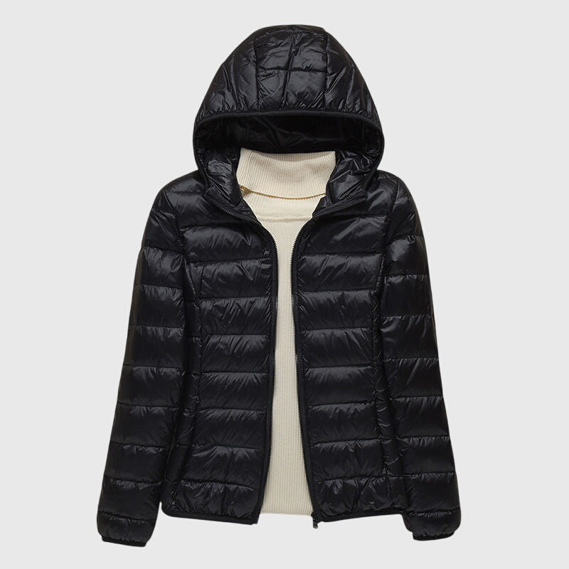 Marguerite - Women's Quilted Hooded Puffer Jacket