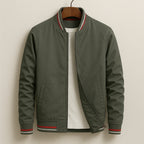 Mason - Men's Ribbed Collar Bomber Jacket