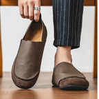 Miguel - Men's Mixed-Texture Slip-On Loafers