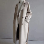 Natalia - Women's Double-Breasted Wool Coat