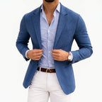 Nathaniel - Men's Notch Lapel Knit Blazer