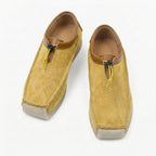 Owen - Men's Suede Loafers with Drawstring Closure