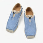 Owen - Men's Suede Loafers with Drawstring Closure