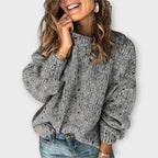 Quinley - Women's Textured Knit Pullover