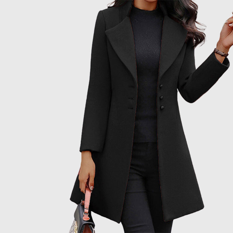 Tayla - Women's Notch Lapel Tailored Coat