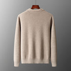 Taylor - Men's Knit Collared Zip Cardigan