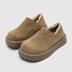 Vincenzo - Men's Faux-Fur Lined Loafers with Matte Finish