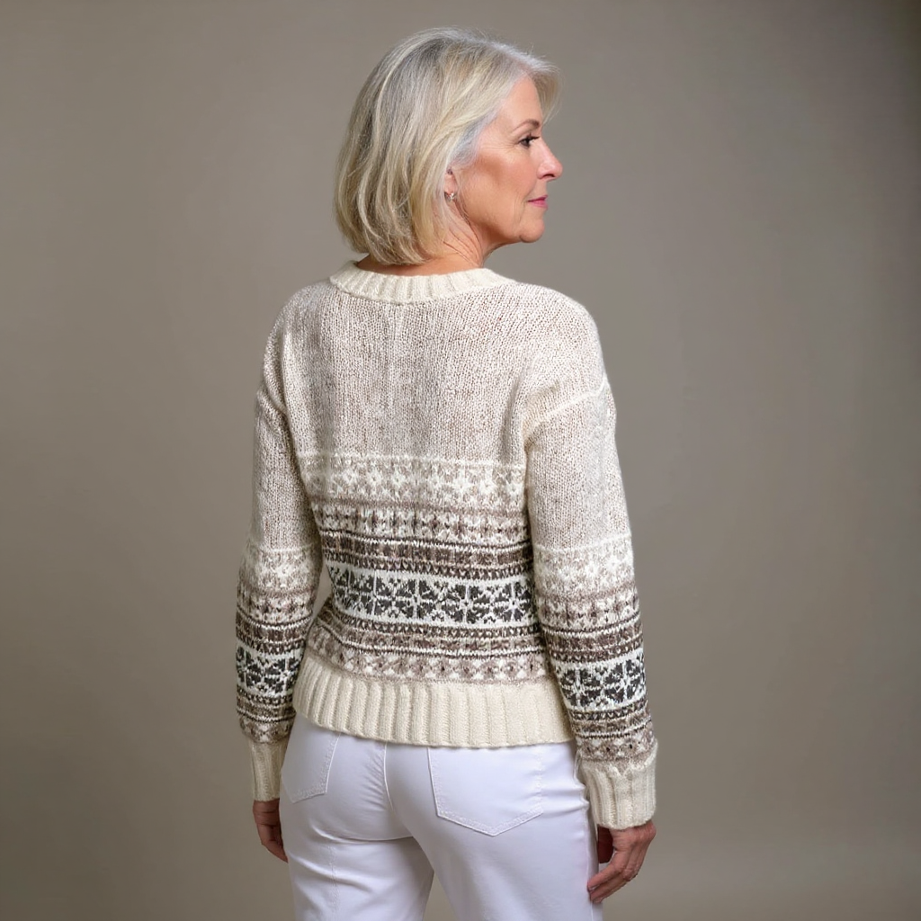 Willa - Women's Fair Isle Knit Cardigan